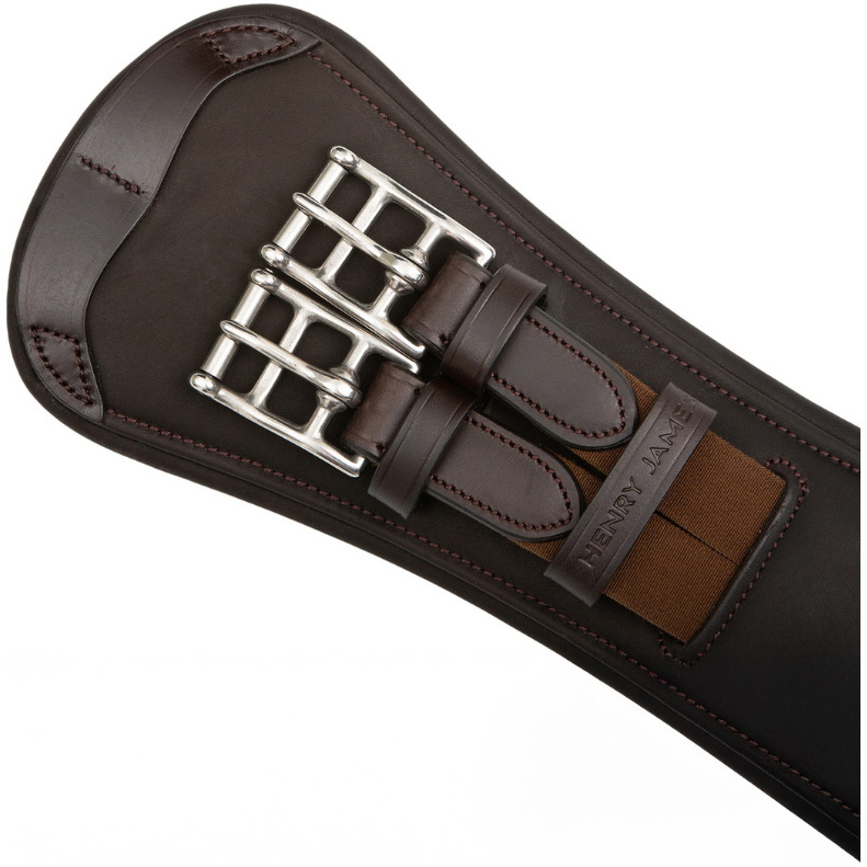 2026 Henry James Saddlery Symmetrie Anatomie Kurz Umfang GRTH - 01 - SHT - Havana Brown